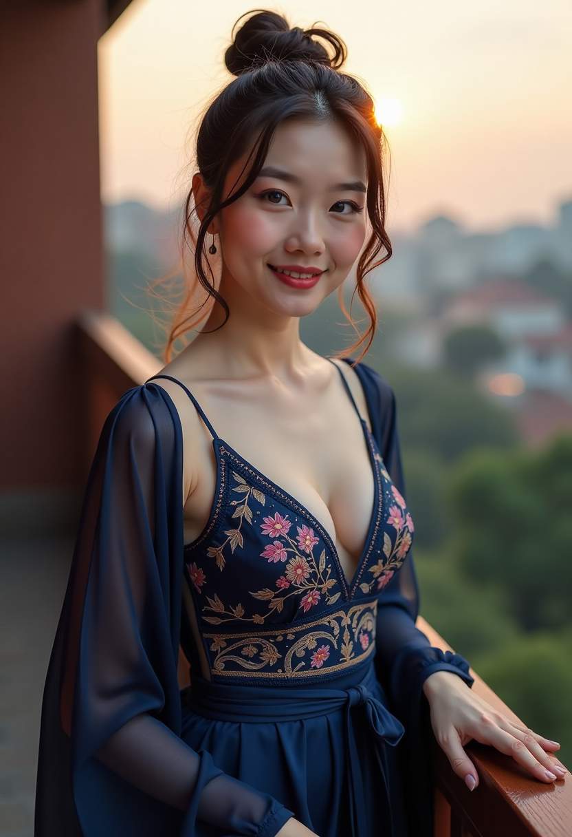 沿海的晚风海报